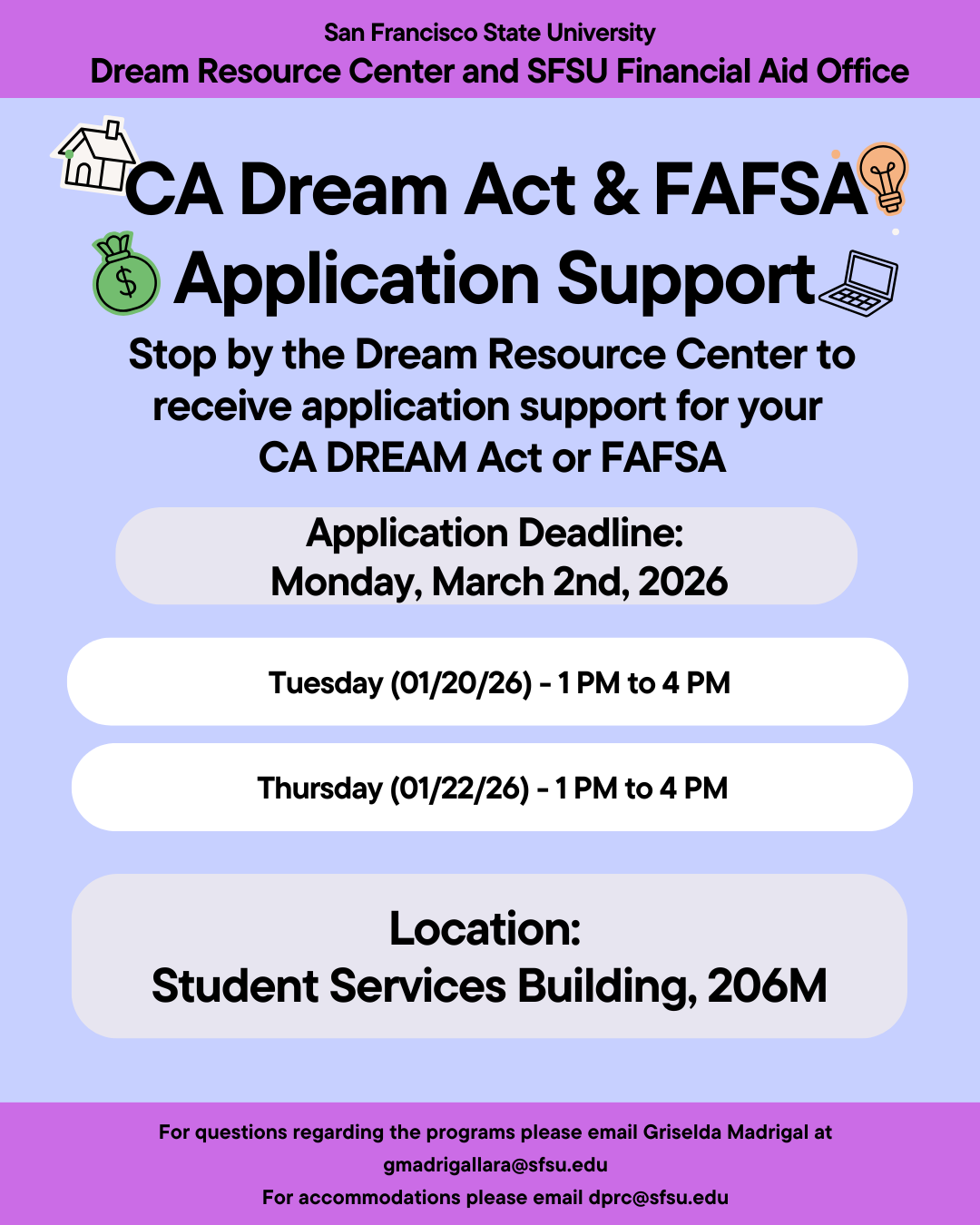26-27 CADAA/FAFSA Workshops