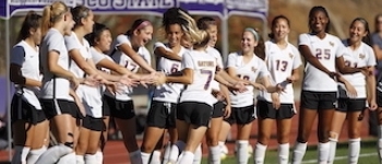 SFSU women's soccer athletes